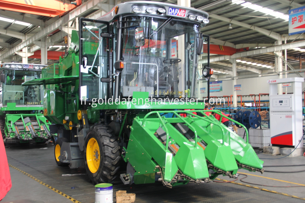 corn harvester